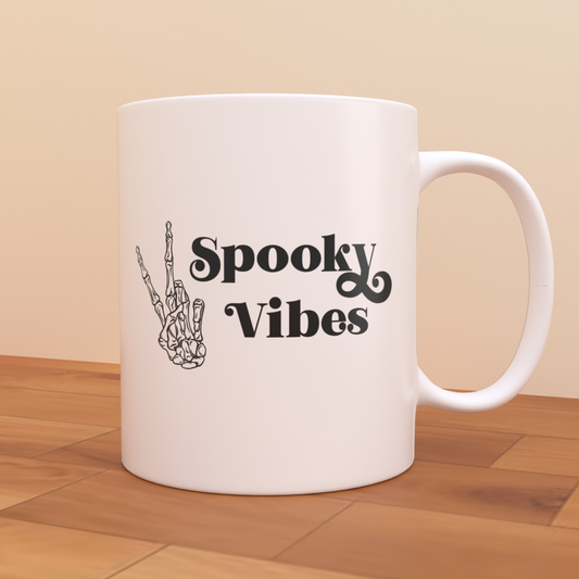Spooky Vibes - Coffee Mug (White)