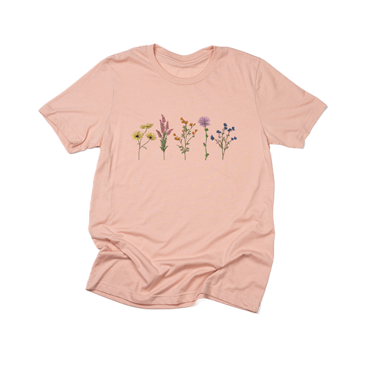Spring Flowers - Tee (Peach)