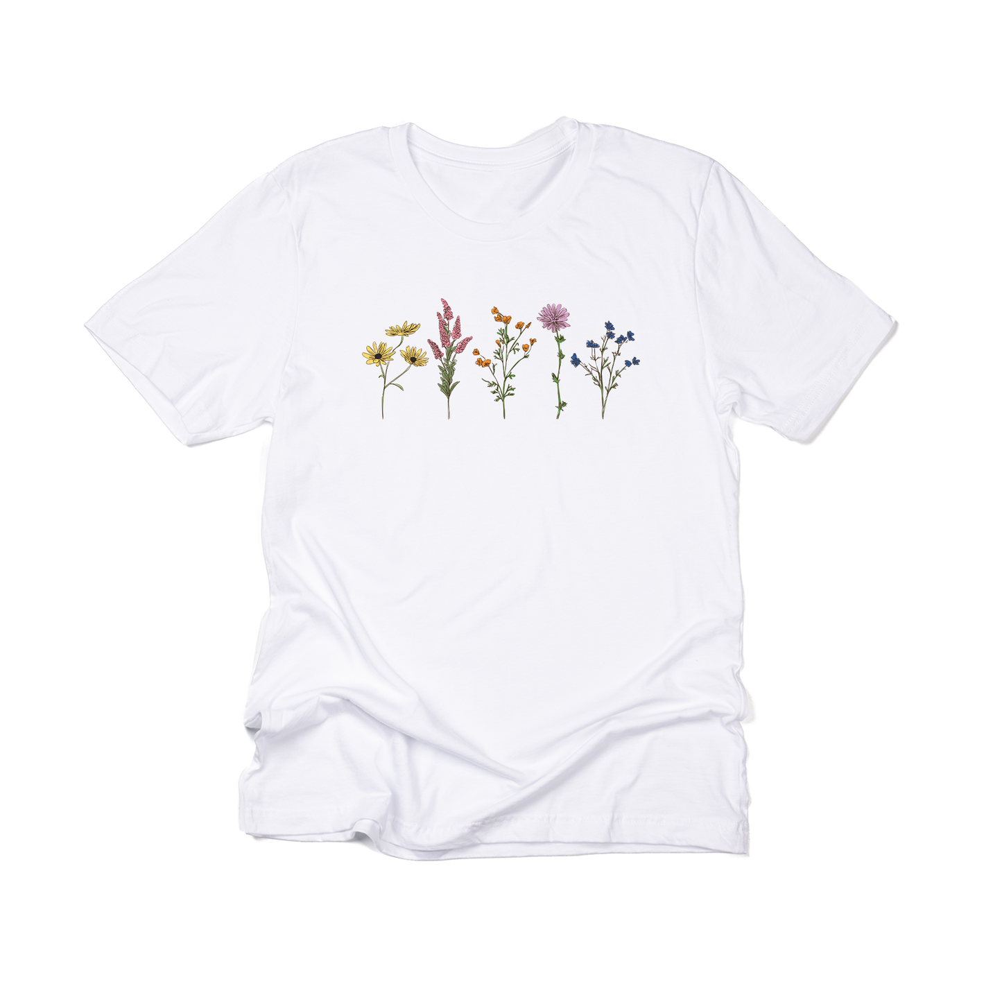 Spring Flowers - Tee (White)