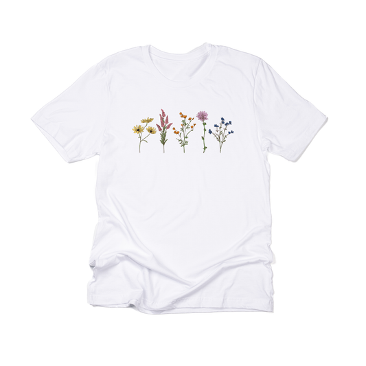 Spring Flowers - Tee (White)