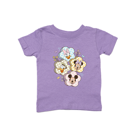 Spring Magic Mouse Friends - Kids Tee (Lavender)