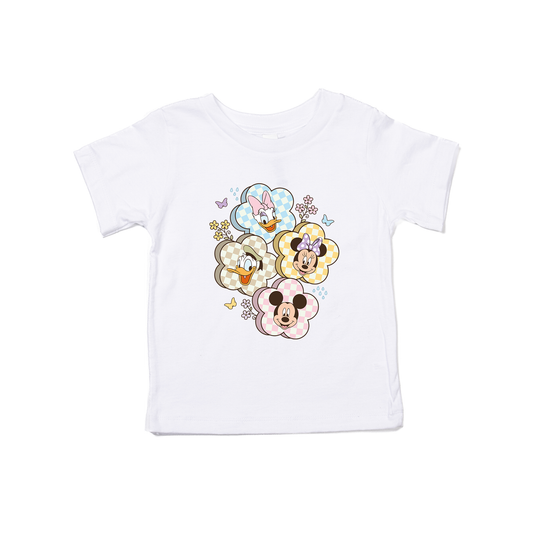 Spring Magic Mouse Friends - Kids Tee (White)