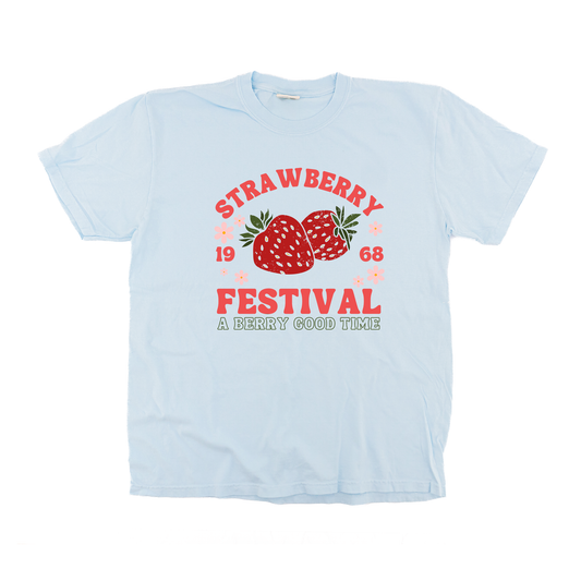 Strawberry Festival - Tee (Pale Blue)
