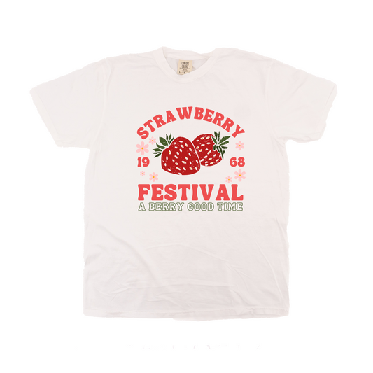 Strawberry Festival - Tee (Vintage White)