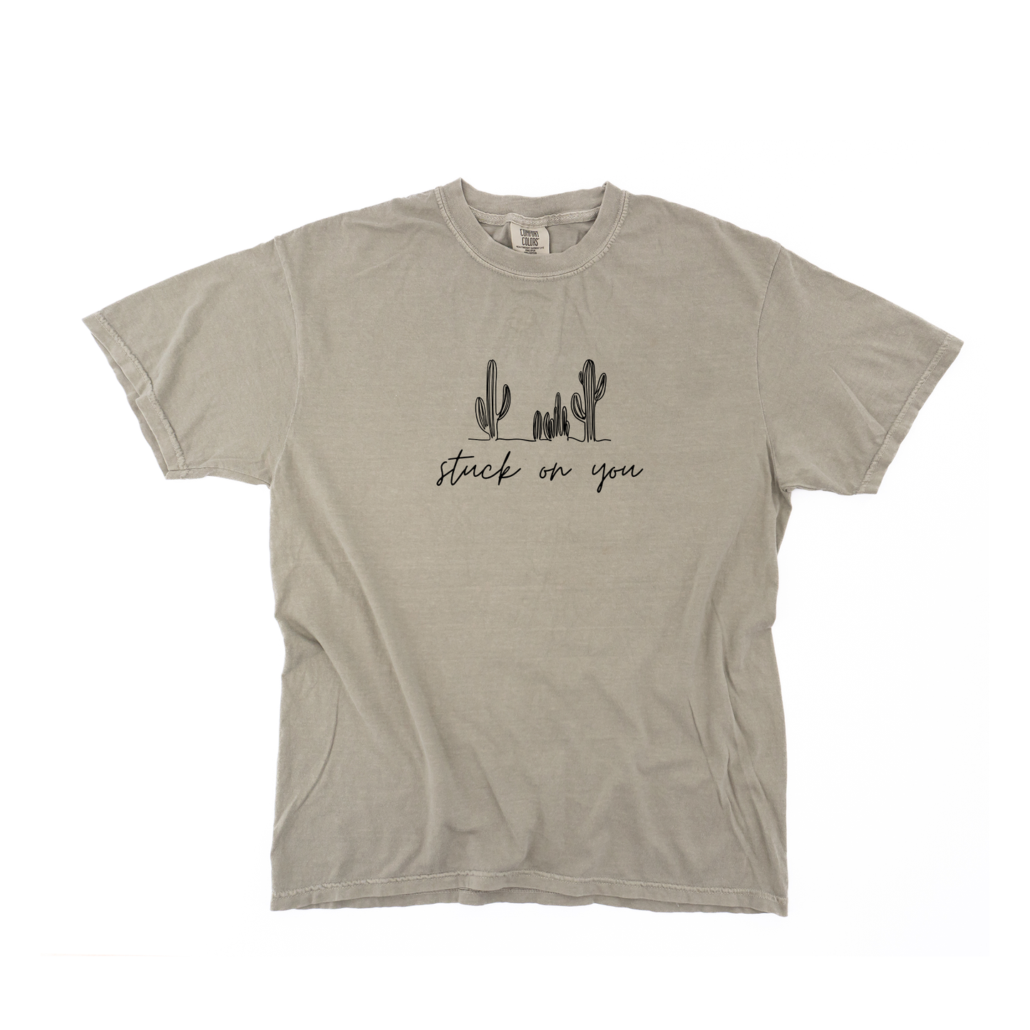 Stuck On You (Cactus) - Tee (Sandstone)