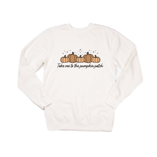 Take Me To The Pumpkin Patch - Sweatshirt (Creme)