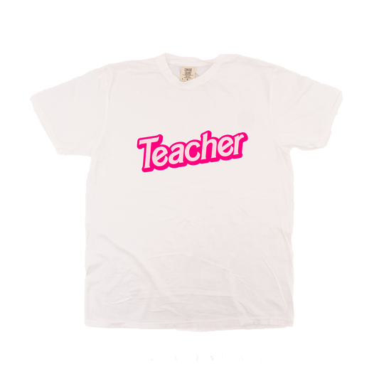 Teacher (Basic) - Tee (Vintage White, Short Sleeve)