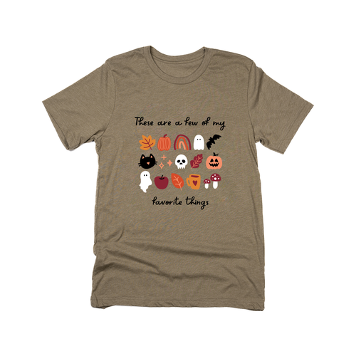 These Are A Few Of My Favorite Things (Fall) - Tee (Olive)