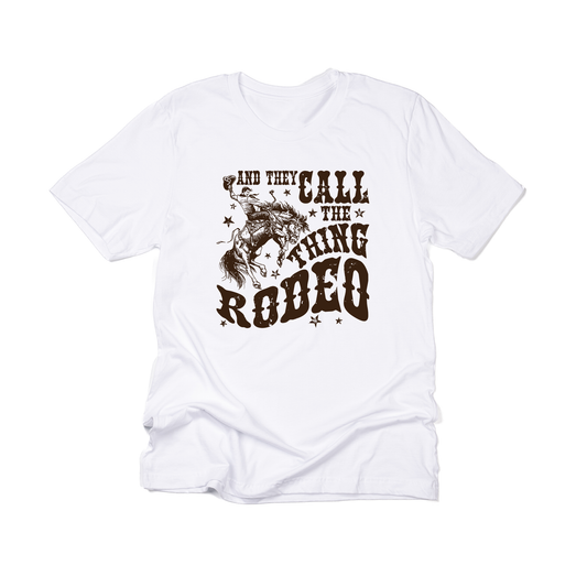 They Call The Thing Rodeo - Tee (Vintage White)