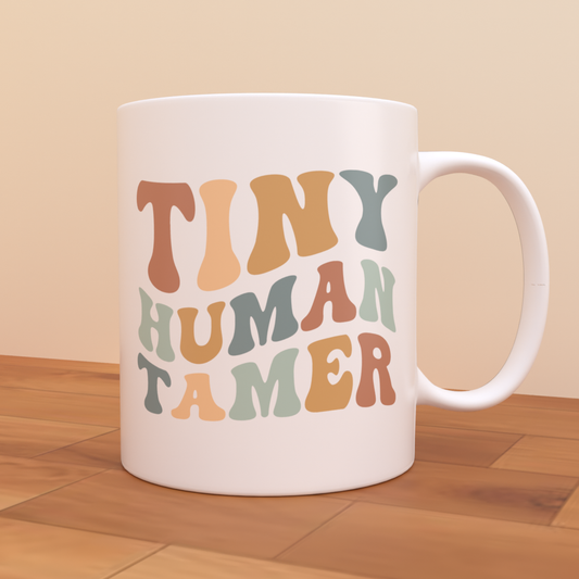 Tiny Human Tamer - Coffee Mug (White)