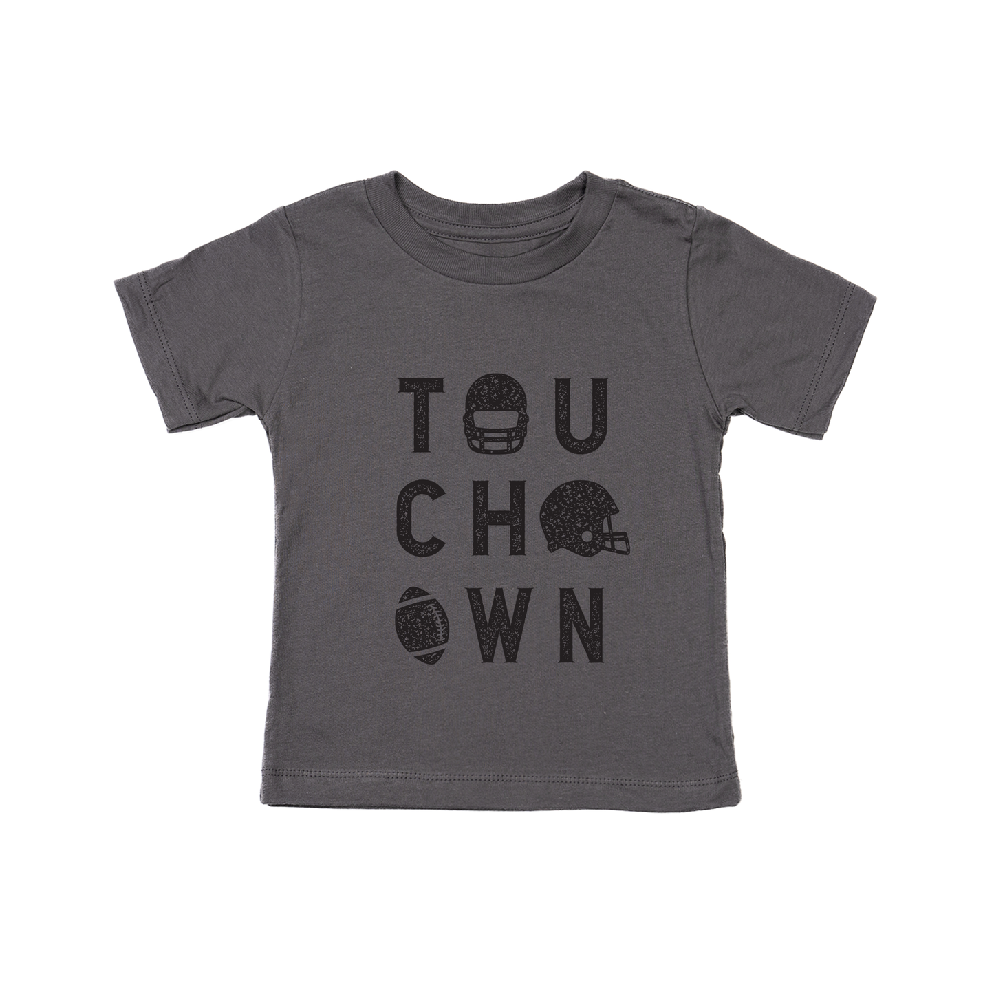 Touchdown (Distressed) - Kids Tee (Ash)