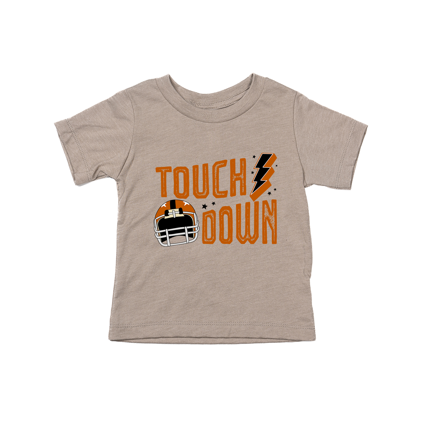 Touchdown (Lightning) - Kids Tee (Pale Moss)