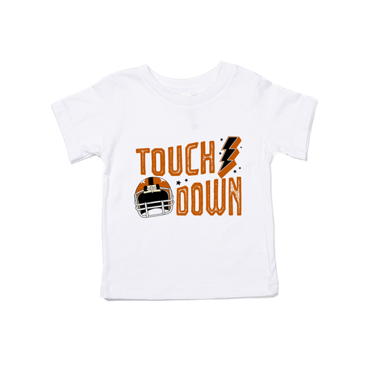 Touchdown (Lightning) - Kids Tee (White)