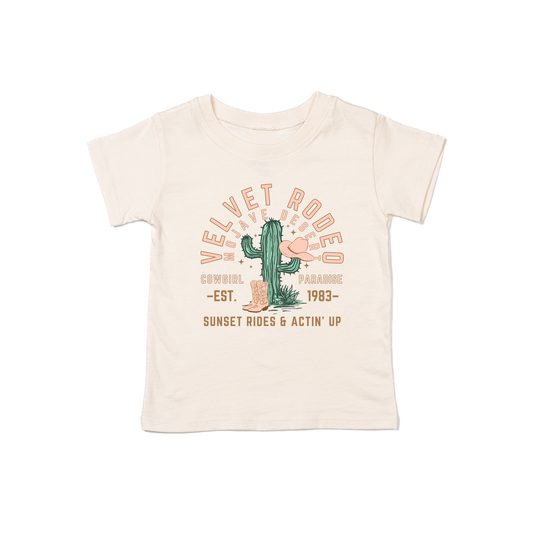 Velvet Rodeo - Kids Tee (Natural)