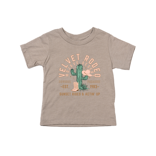 Velvet Rodeo - Kids Tee (Pale Moss)