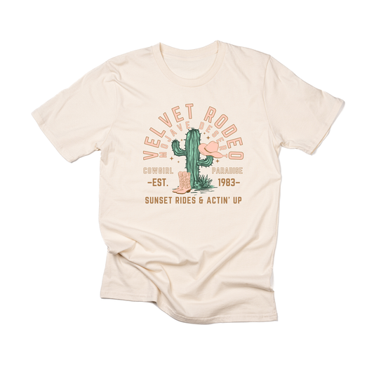 Velvet Rodeo - Tee (Vintage Natural)