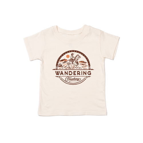 Wandering Cowboy - Kids Tee (Natural)