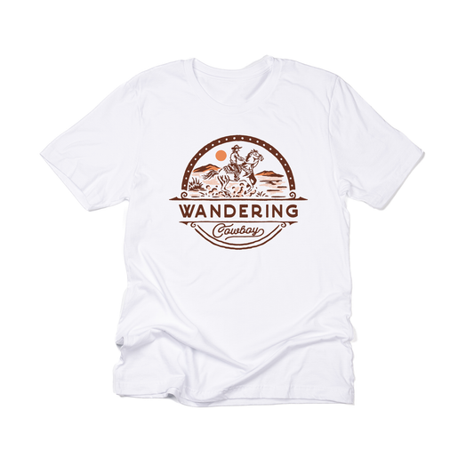 Wandering Cowboy - Tee (Vintage White)