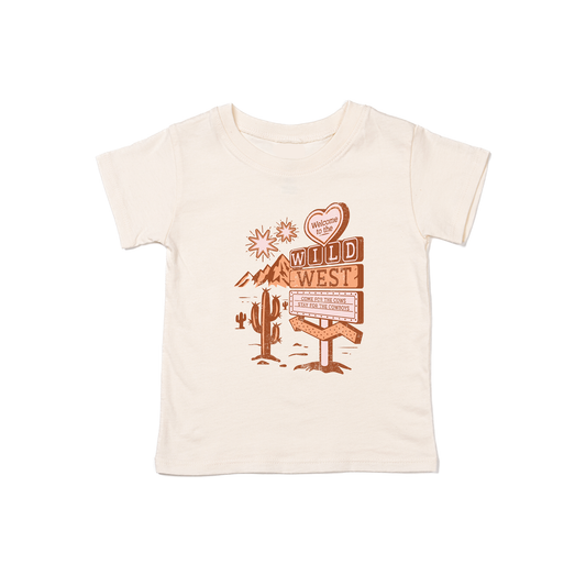 Welcome to the Wild West - Kids Tee (Natural)