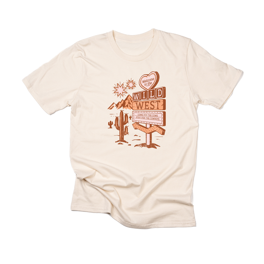 Welcome to the Wild West - Tee (Vintage Natural)