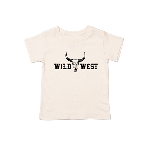 Wild West Longhorn - Kids Tee (Natural)