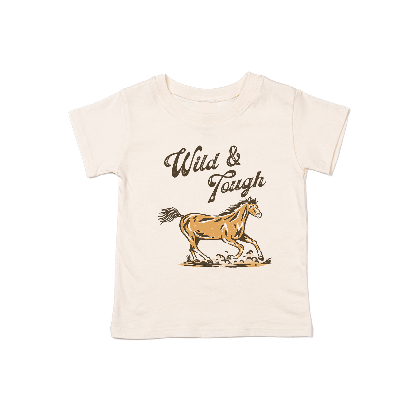 Wild & Tough - Kids Tee (Natural)