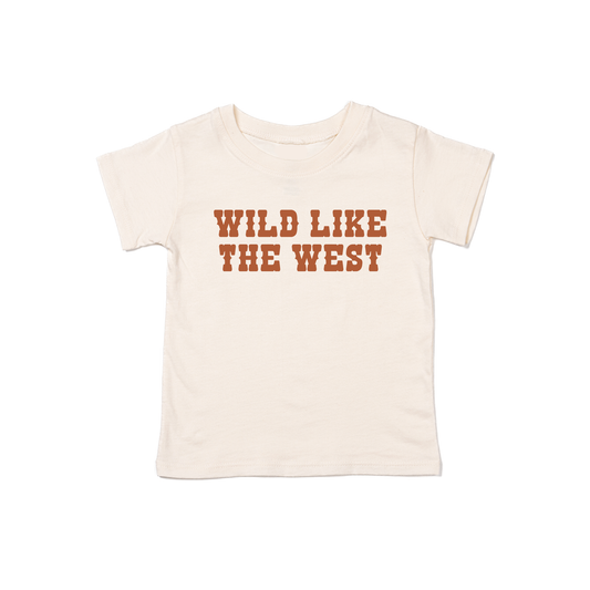 Wild Like the West - Kids Tee (Natural)