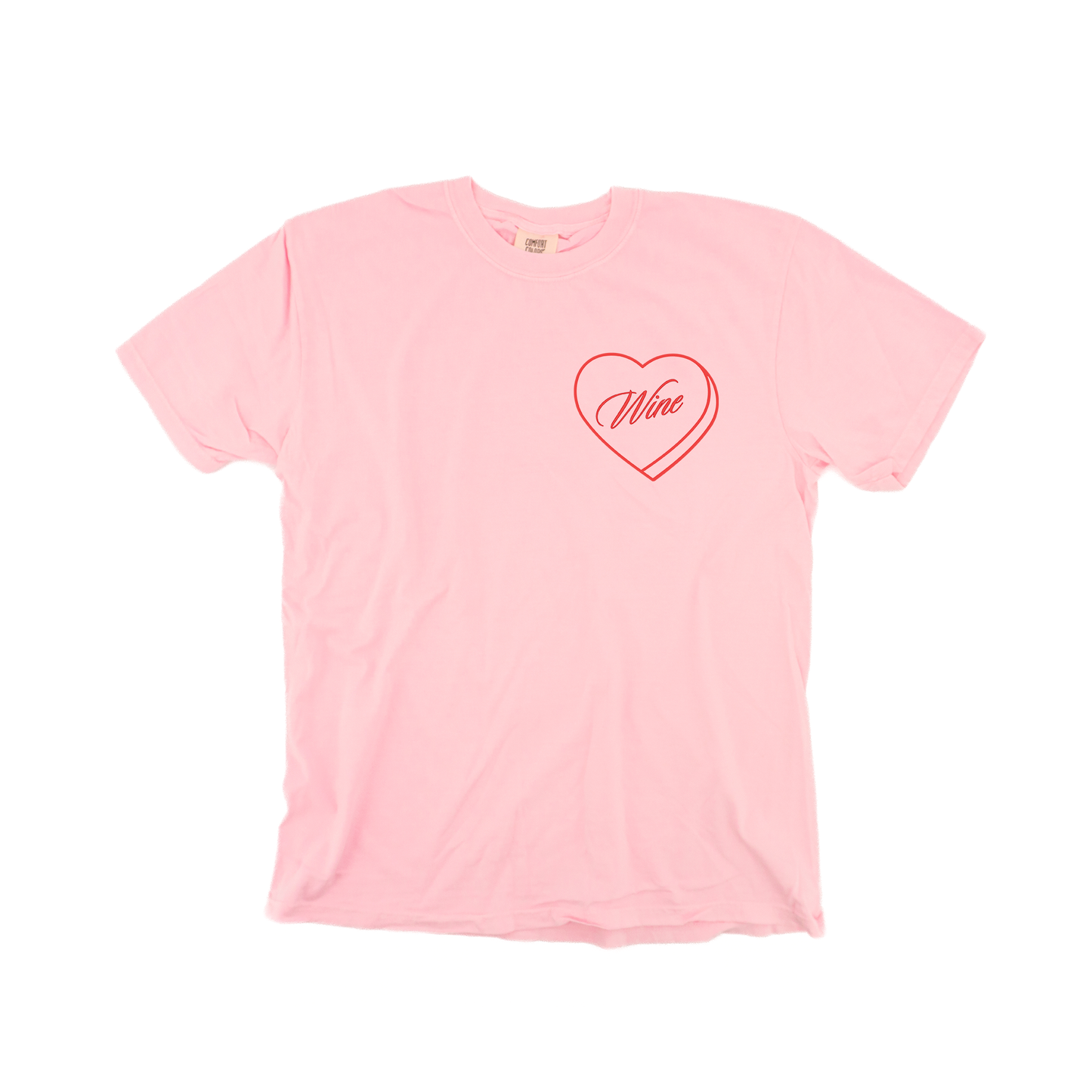 Wine Lover - Tee (Pale Pink)