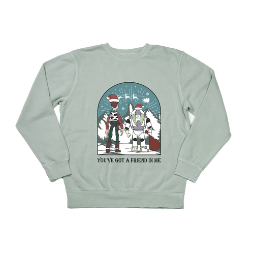 You've got a friend in me Christmas - Sweatshirt (Sea Salt)