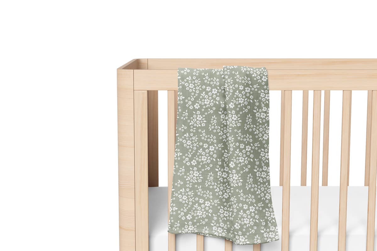 Whimsy Floral Swaddle
