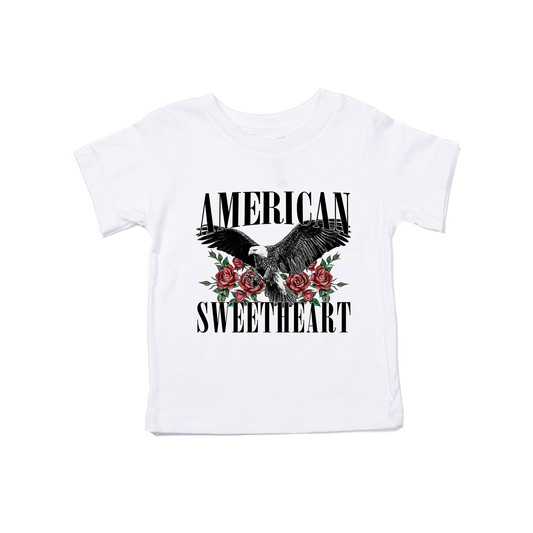 American Sweetheart (Graphic) - Kids Tee (White)