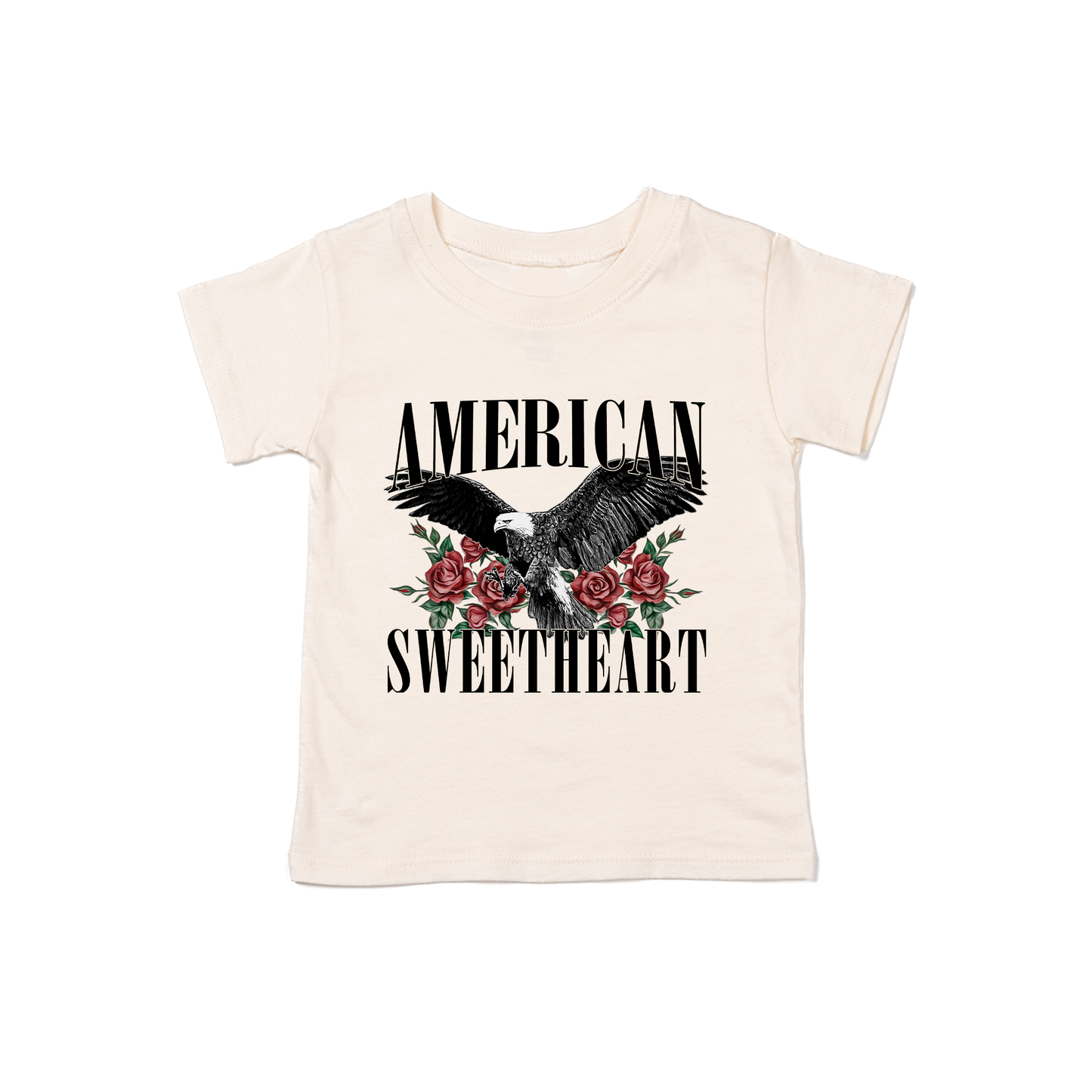 American Sweetheart (Graphic) - Kids Tee (Natural)