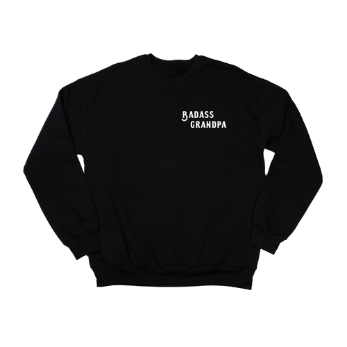 Badass Grandpa (White) - Sweatshirt (Black)