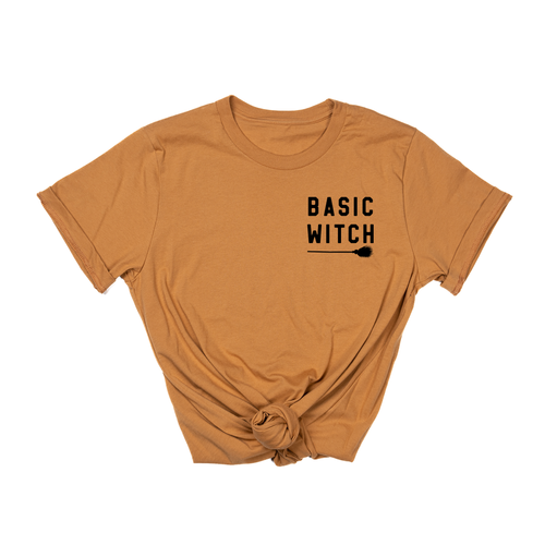 Basic Witch (Black) - Tee (Camel)