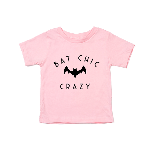 Bat Chic Crazy - Kids Tee (Pink)