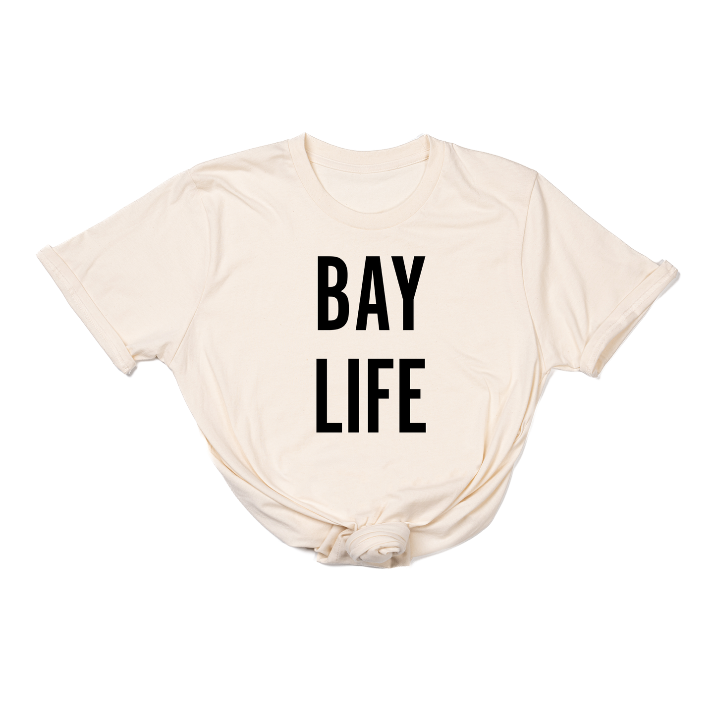 Bay Life (Black) - Tee (Natural)