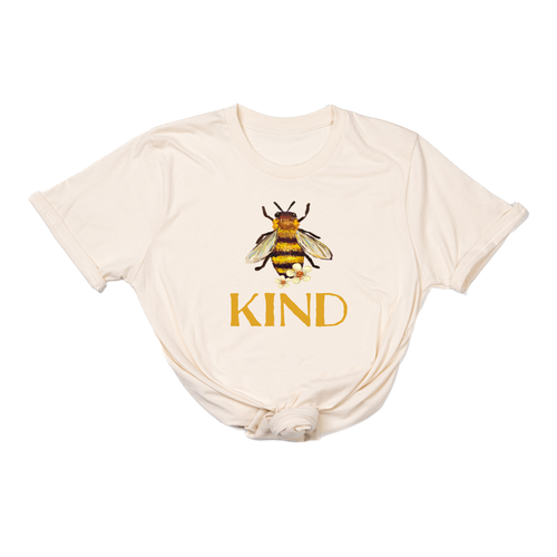 Bee Kind (Across Front) - Tee (Natural)