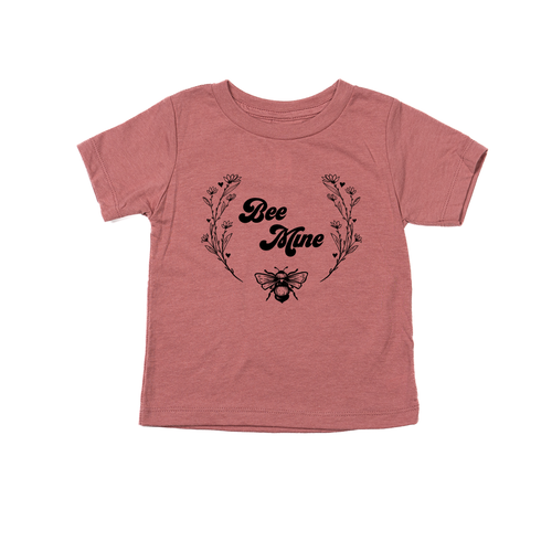 Bee Mine - Kids Tee (Mauve)