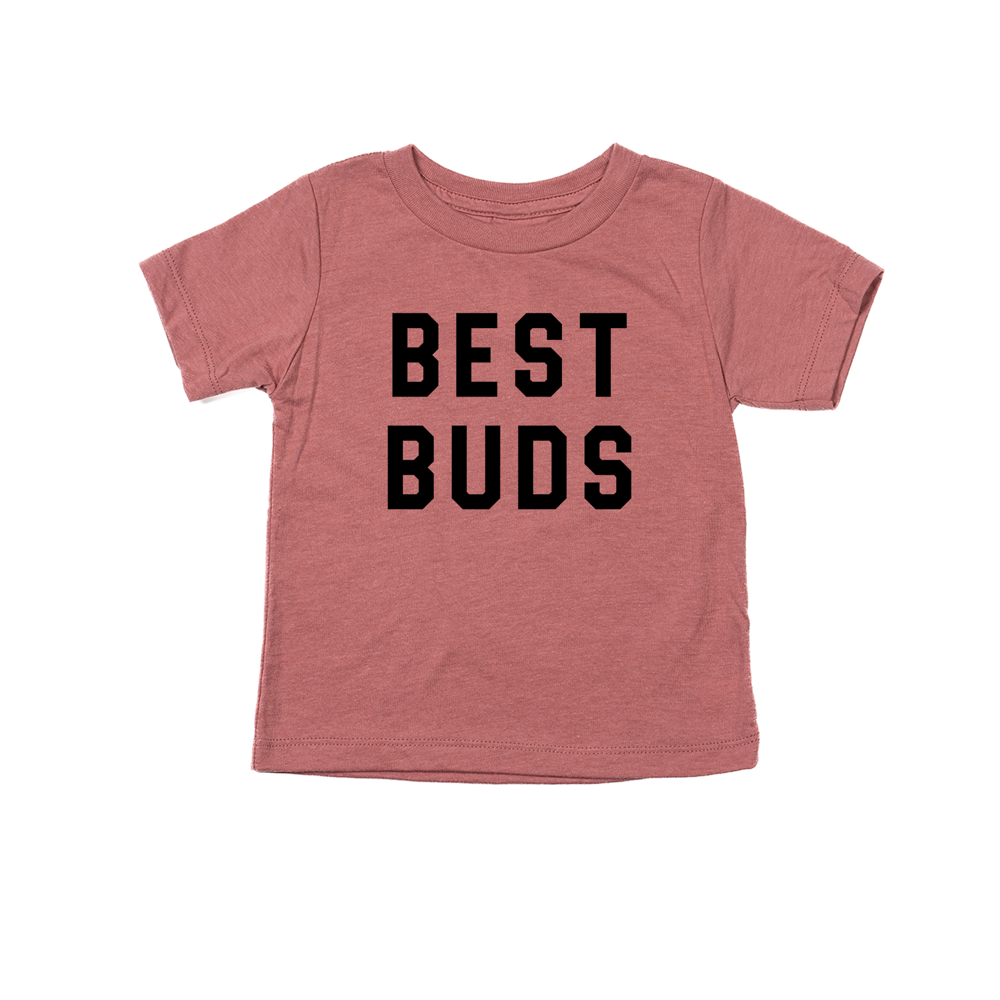 Best Buds (Black) - Kids Tee (Mauve)