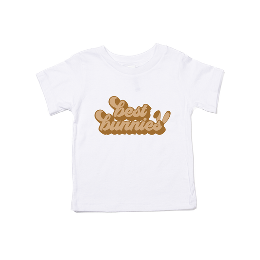 Best Bunnies (Retro) - Kids Tee (White)