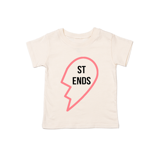 Best Friends (Right Side of Heart) - Kids Tee (Natural)