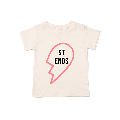 Best Friends (Right Side of Heart) - Kids Tee (Natural)