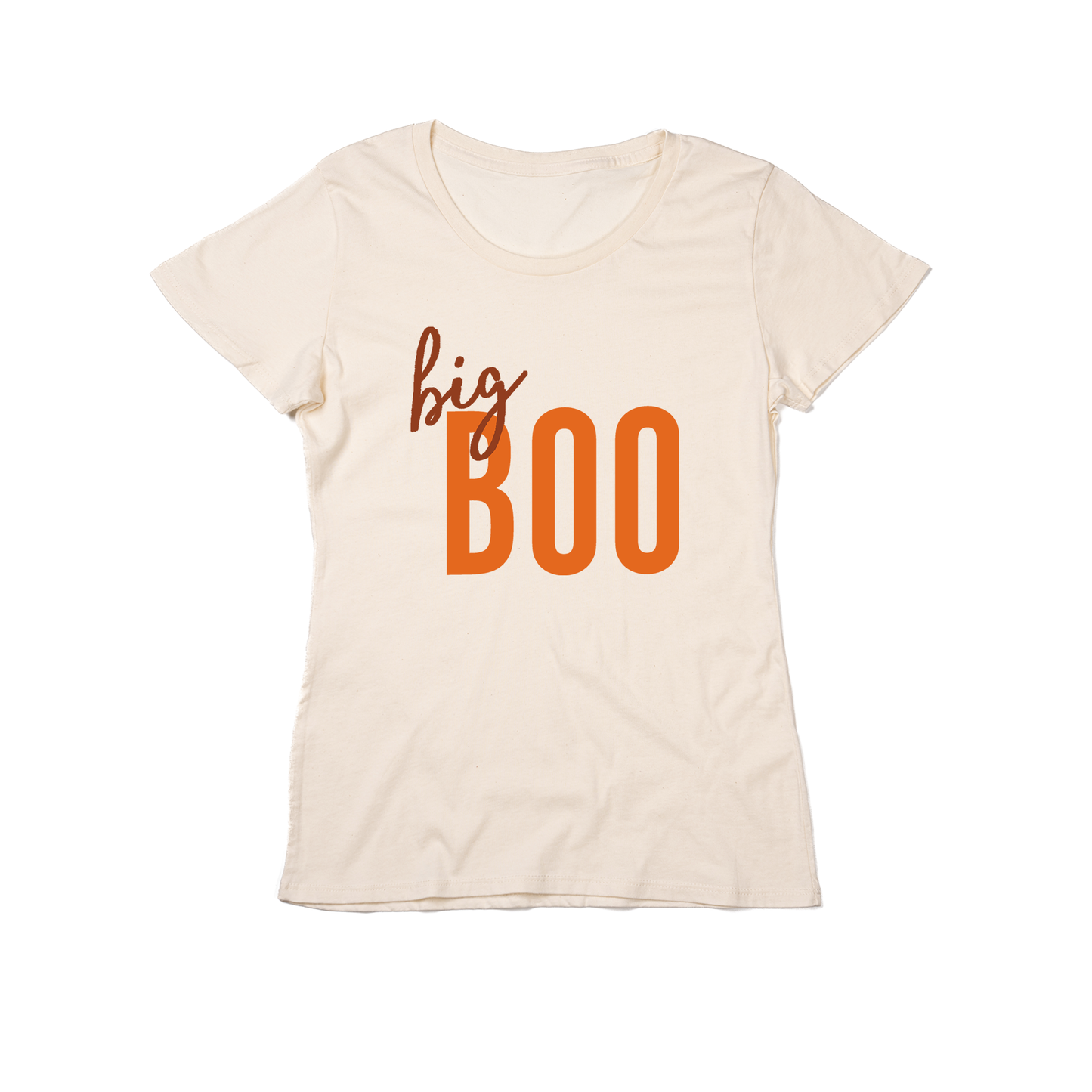 Big Boo - Women's Fitted Tee (Natural)