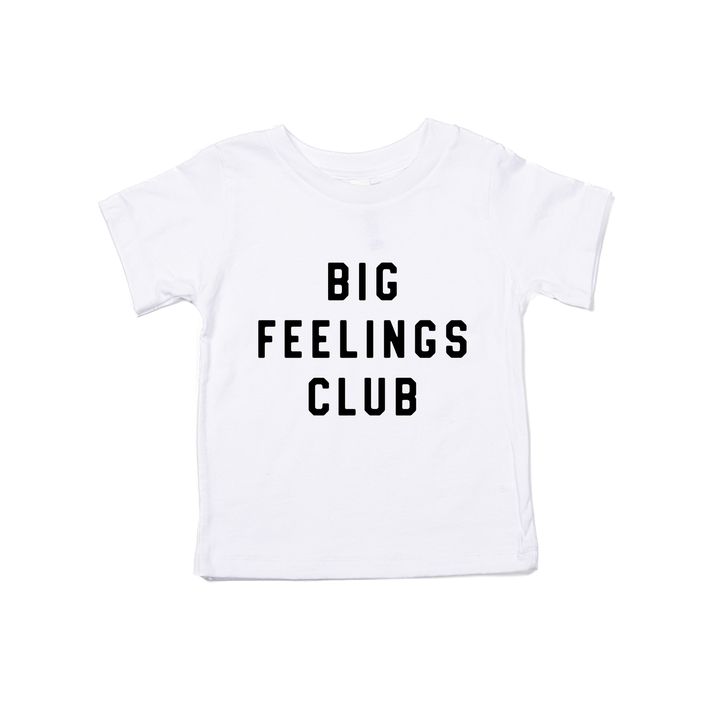 Big Feelings Club - Kids Tee (White)