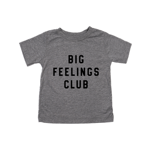 Big Feelings Club - Kids Tee (Gray)