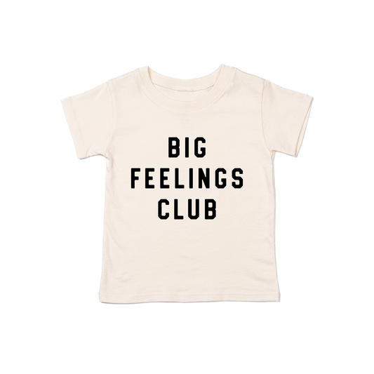 Big Feelings Club - Kids Tee (Natural)