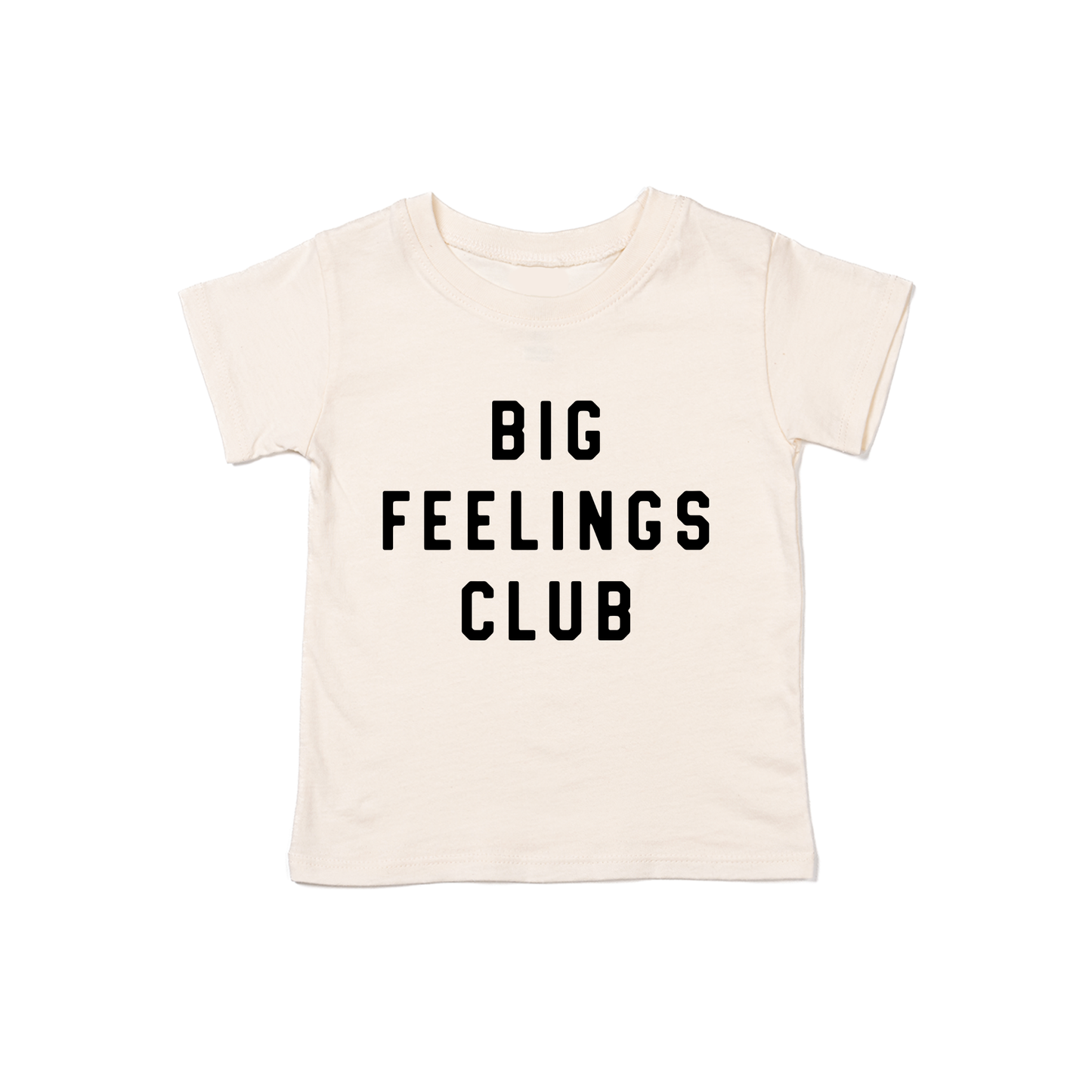 Big Feelings Club - Kids Tee (Natural)