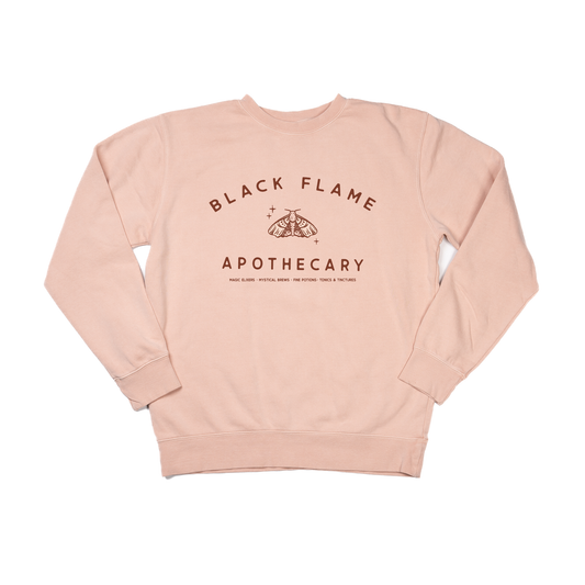 Black Flame Apothecary - Sweatshirt (Dusty Peach)