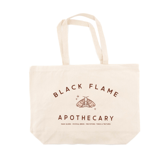Black Flame Apothecary - Tote (Natural)