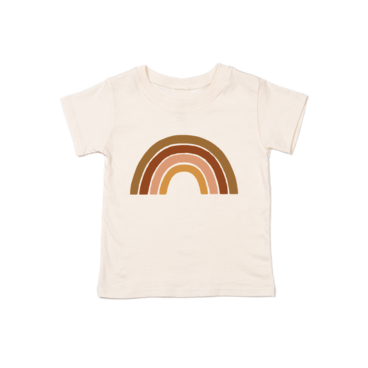 Rainbow (5 Color Options, Color Option #2) - Kids Tee (Natural)